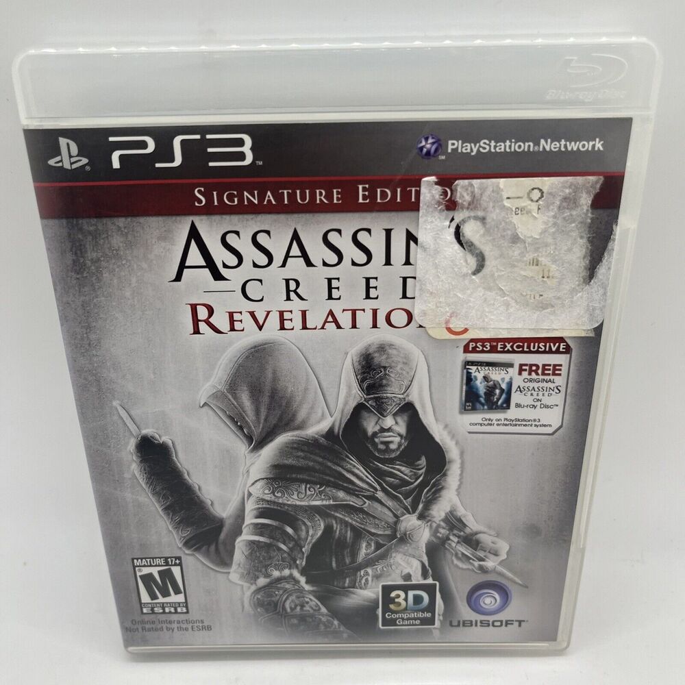 Assassin's Creed Revelations PS3 PlayStation 3 - Complete CIB - Tested